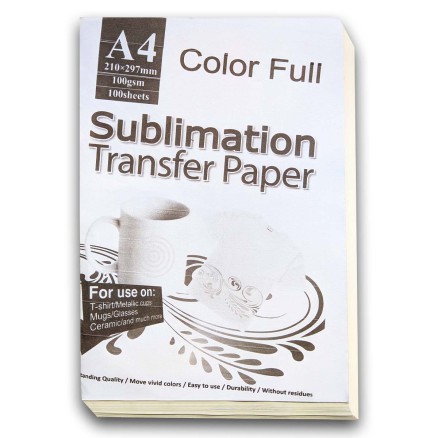 Color Full Sublimation Transfer Paper _4135