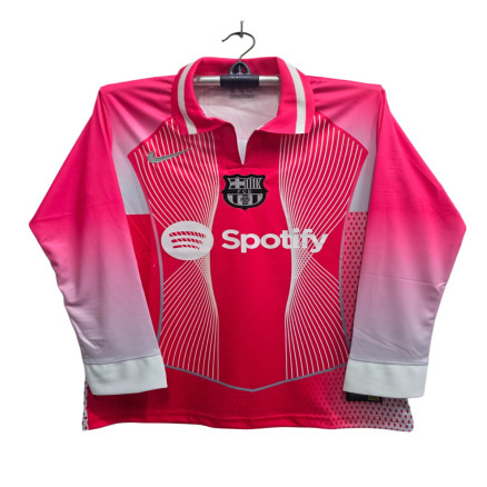 Barcelona Embroidery Polo full-sleeve football jersey for men_4000
