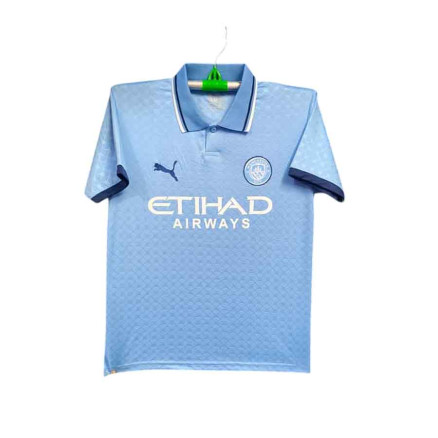 Manchester city Embroidery Gol Polo  Half-sleeve Football Jersey For Men -3055